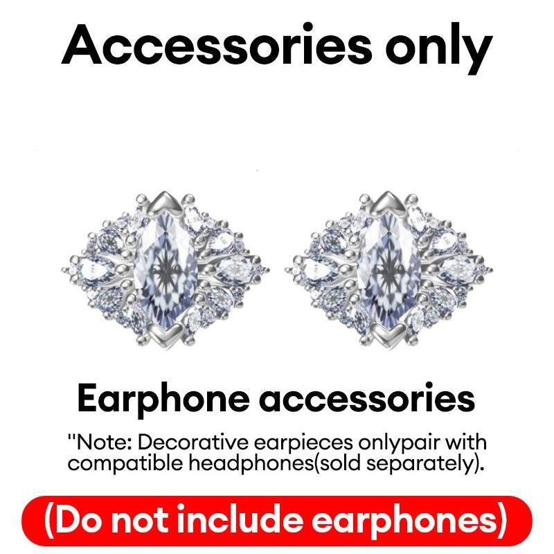 HYUNDAI M100 Clip-On Ear Headphones with Audio-Visual Touch Screen, Wireless Audio Headphones for Music & Phone Calls, Sport Waterproof & Sweatproof, with 2025 Bluetooth 6.0 for Faster, Stable Connection & Low Power Use