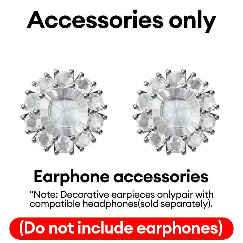 HYUNDAI M100 Clip-On Ear Headphones with Audio-Visual Touch Screen, Wireless Audio Headphones for Music & Phone Calls, Sport Waterproof & Sweatproof, with 2025 Bluetooth 6.0 for Faster, Stable Connection & Low Power Use