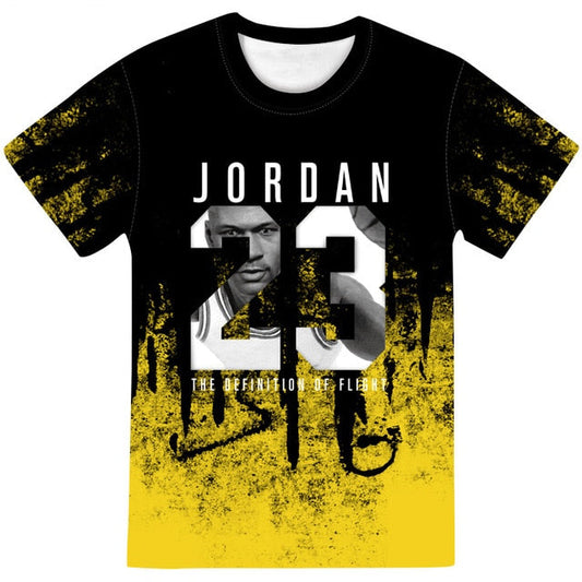 Man's Jordan 23 3D T Shirts Men Camouflage O-neck Fashion Printed 23 Hip-Hop Tee Camisetas Clothing Casual Top-10