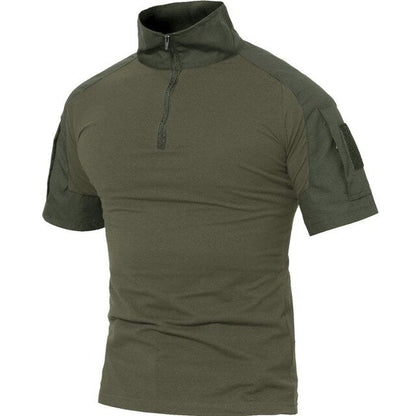 T-shirts Men Summer Cotton Tactical Tops Tees Military Style Army Breathable Paintball Security T-shirts Man Clothing-7