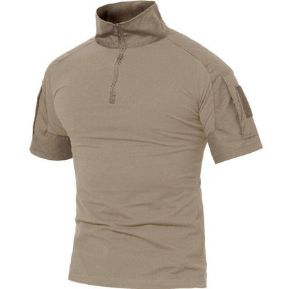 T-shirts Men Summer Cotton Tactical Tops Tees Military Style Army Breathable Paintball Security T-shirts Man Clothing-1