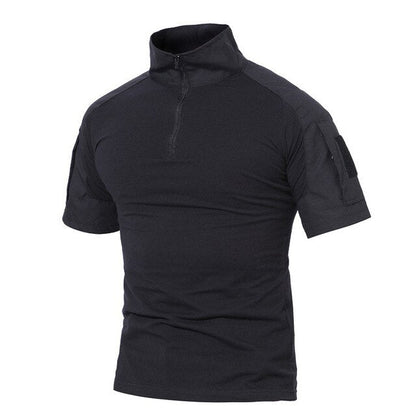 Men Summer T Shirts Airsoft Army Tactical T Shirt Short Sleeve Military Camouflage Cotton Tee Shirts Paintball Clothing-7